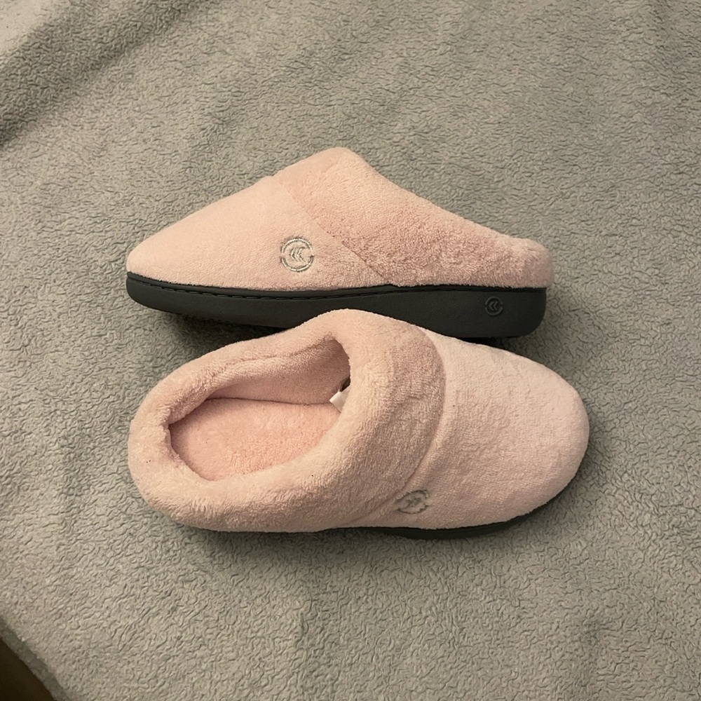 New Light Pink Ribbed Drawstring pj Shorts - Picture 5 of 5